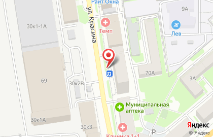 Пекарня-кондитерская в Дзержинском районе на карте