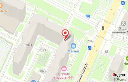 Автоматизированный пункт выдачи товаров PickPoint на метро Площадь Мужества на карте