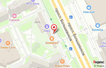 Пекарня в Санкт-Петербурге на карте