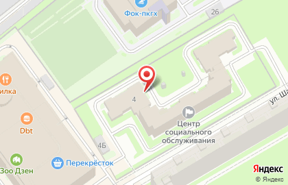 Комплексный центр социального обслуживания населения Приморского района в Приморском районе на карте