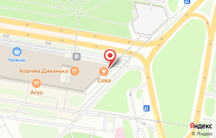 Бар Sova в Зеленограде на карте