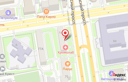 Россельхозбанк в Новосибирске на карте