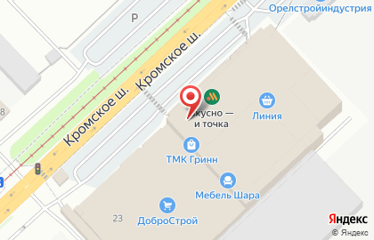 Мебельный салон Фаворит в Заводском районе на карте