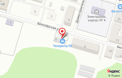 Центр кузовного ремонта в Орджоникидзевском районе на карте