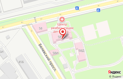 Центр медицинской и социальной реабилитации детей оставшихся без попечения родителей им. В.В. Цимбалина на карте