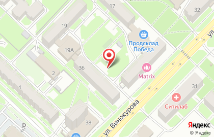 Re Life на улице Винокурова на карте