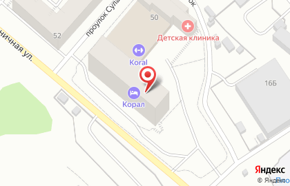 Апартамент-отель на Пограничной улице на карте