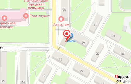 Продуктовый магазин Комби на карте