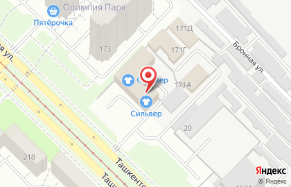 ООО Гигиена на Ташкентской улице на карте
