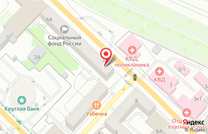 Мировые судьи Центрального судебного района на улице Республики на карте