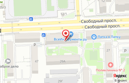 Салон чистки и реставрации подушек в Железнодорожном районе на карте
