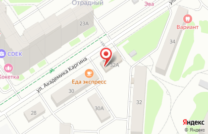 Супермаркет Магнит в Москве на карте