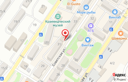 Кафе по продаже горячих пончиков на карте