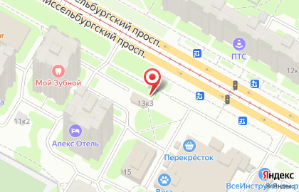 Бистро в Санкт-Петербурге на карте