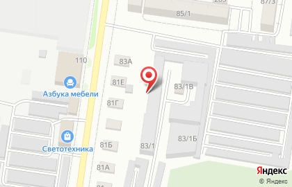 Автомастерская в Благовещенске на карте