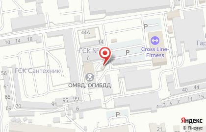 Страховой дом на улице Аксакова на карте