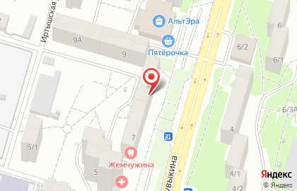 Сервисный центр АС+ на улице Степана Кувыкина на карте