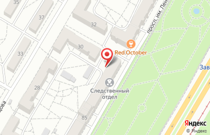 Таксолёт в Краснооктябрьском районе на карте