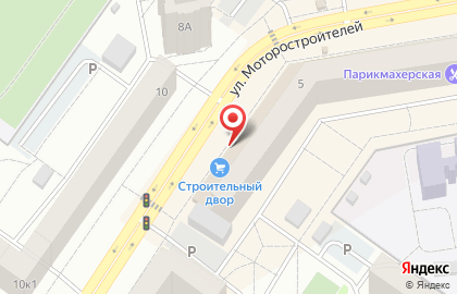 Микрокредитная компания ФастФинанс на улице Моторостроителей на карте