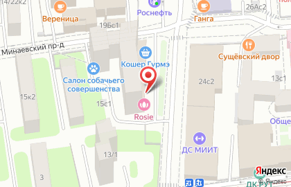 Салон Rosie на Новосущёвской улице на карте
