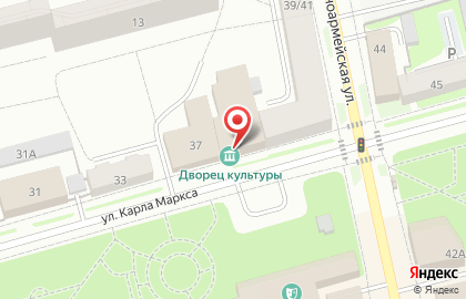 Дворец культуры школьников на карте