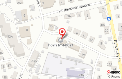 СберБанк России в Пензе на карте