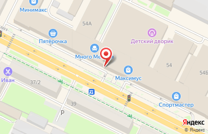 Магазин Другие сладости на Октябрьском проспекте на карте