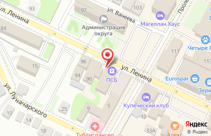 Отдел военного комиссариата Нижегородской области по городскому округу г. Бор на карте