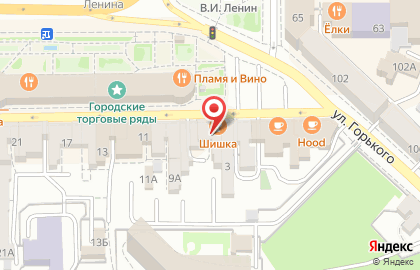 Кафе Купеческий дворик на Краснорядской улице на карте
