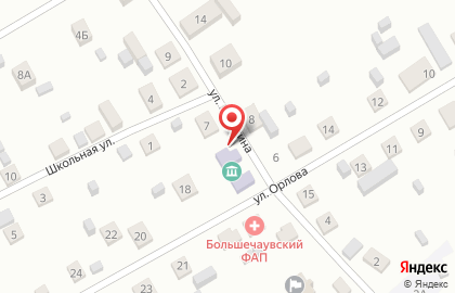 Большечаусовский детский сад на карте