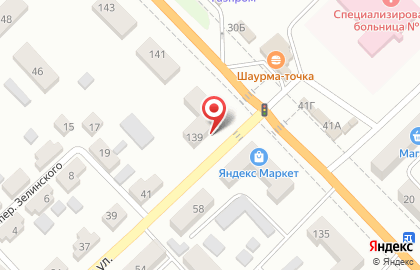 Магазин автозапчастей Механик на Харьковской улице на карте