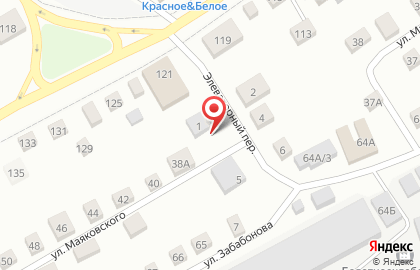 Магазин продуктов Дельфин в Элеваторном переулке на карте