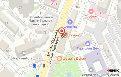 Юридическая компания Истина в Октябрьском районе на карте