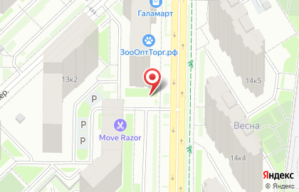 Кафе Еврик на Европейском проспекте на карте
