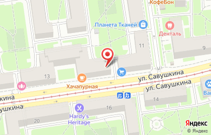 Торгово-сервисная компания BaltGaz на улице Савушкина на карте
