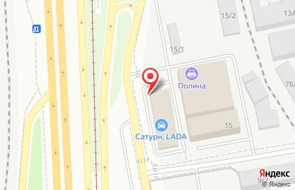 Официальный дилер LADA Сатурн на Свердловском тракте на карте