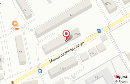 Магазин разливных напитков Пивоман на Молокозаводской улице на карте