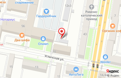 ООО Стальстрой на Угличской улице на карте