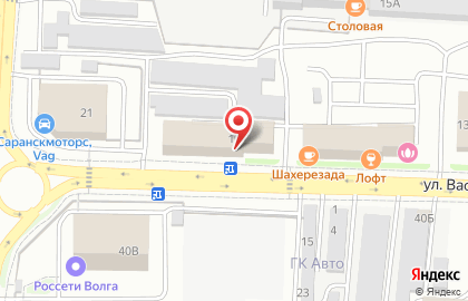 Мебельный салон Мебельщик на улице Васенко на карте