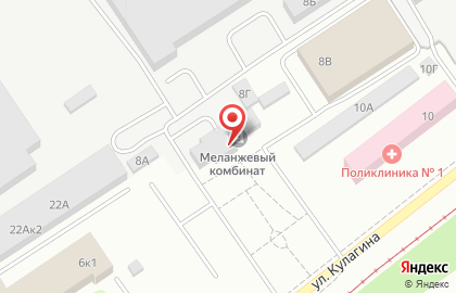 Меланжист Алтая, ЗАО Барнаульский меланжевый комбинат на карте