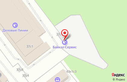 Транспортная компания Байкал Сервис на Рябиновой улице на карте