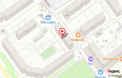 Фермерский дворик в Тракторозаводском районе на карте