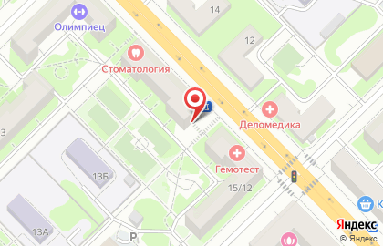 Салон оптики Око на улице Мира на карте