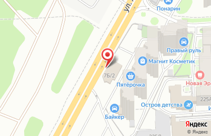 Компания Трансмаркет на улице Антонова-Овсеенко на карте