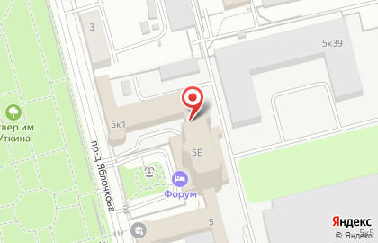 Мастерская лазерной гравировки в проезде Яблочкова на карте