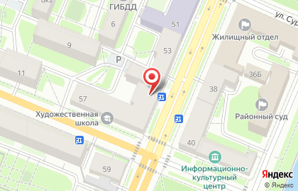 Банк ВТБ 24, ЗАО на проспекте Ленина на карте
