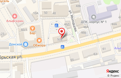 Торговый комплекс Феникс на Октябрьской улице на карте