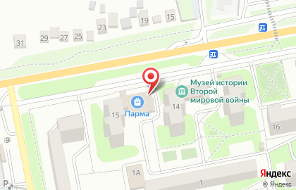 Продуктовый магазин в Старом Осколе на карте