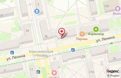 Цветочный салон Арзу на улице Ленина на карте