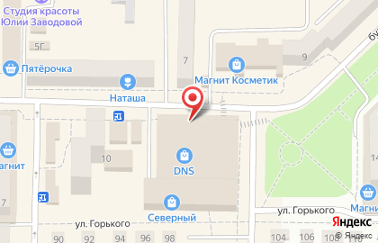 Супермаркет цифровой техники DNS в Рузаевке на карте